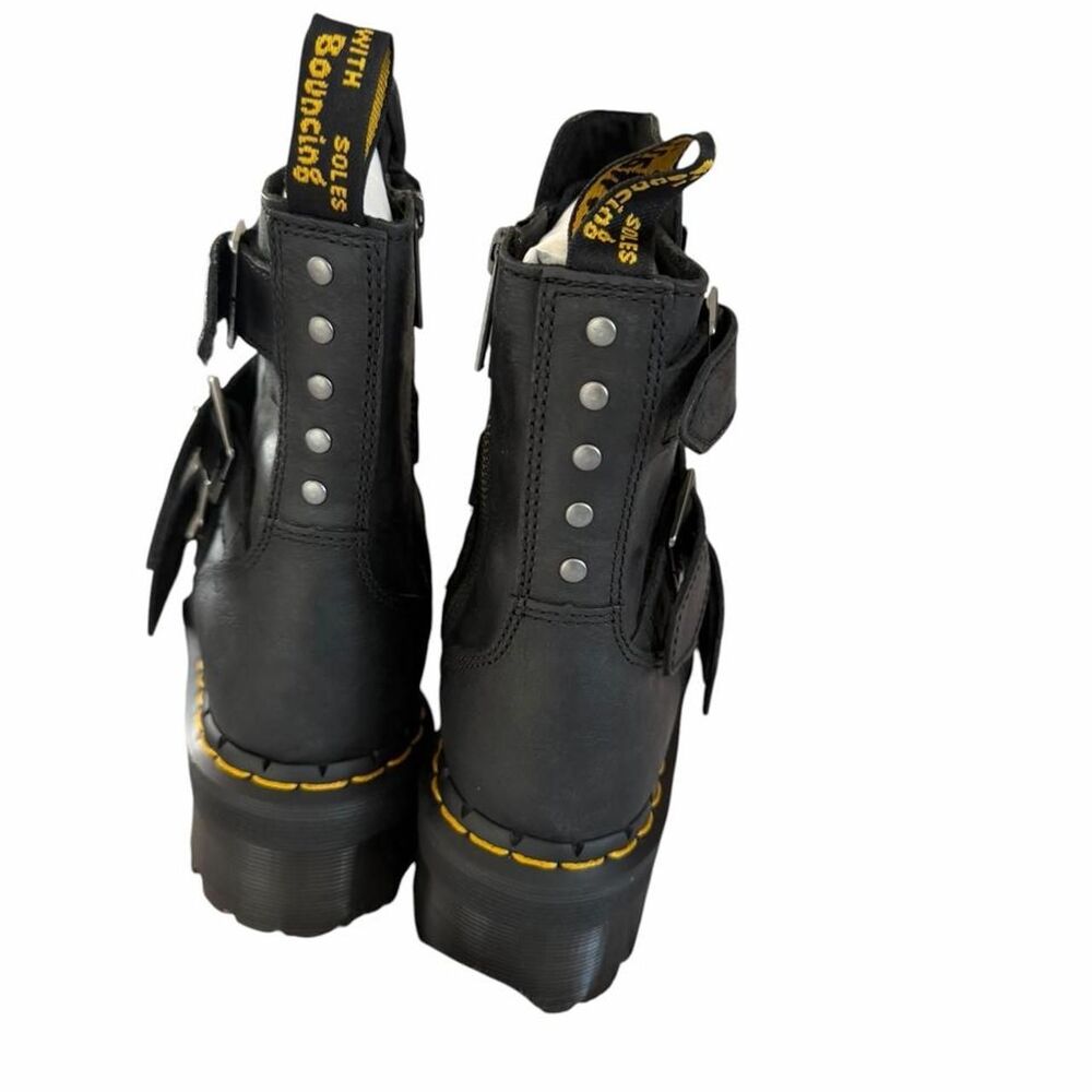 Dr-martens Women's Black Boots - Picture 7 of 8
